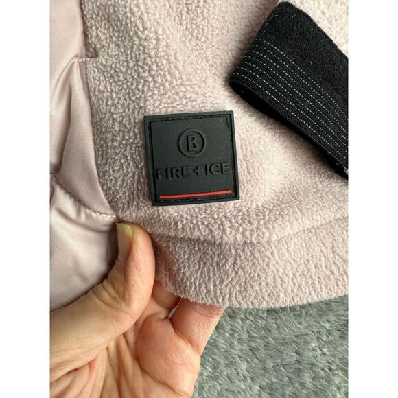 Bogner Fire + Ice Women's Fleece Jacket Pink Size S Quilted Long Sleeve Outdoor - Picture 6 of 9